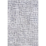 nuLOOM - nuLOOM Mitzi Abstract Lines Machine Washable Area Rug, Light Gray 5' x 8' - At nuLOOM, we believe that floor coverings and art should not be mutually exclusive. Founded with a desire to break the rules of what is expected from an area rug, nuLOOM was created to fill the void between brilliant design and affordability.