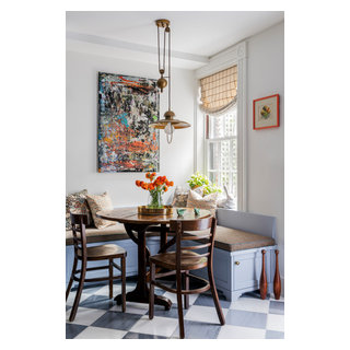 Pumphouse Lane- Breakfast Nook - Eclectic - Dining Room - Boston - by ...