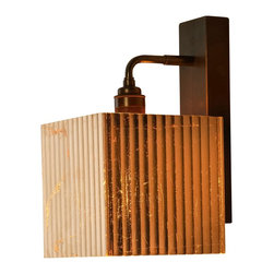 Copper Globe Bathroom LED Wall Light - Bathroom Wall Lights