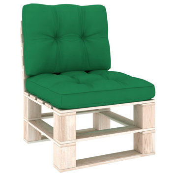 Vidaxl Pallet Sofa Cushions 2-Piece Green