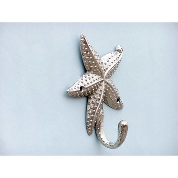 Chrome Starfish Hook 5"
