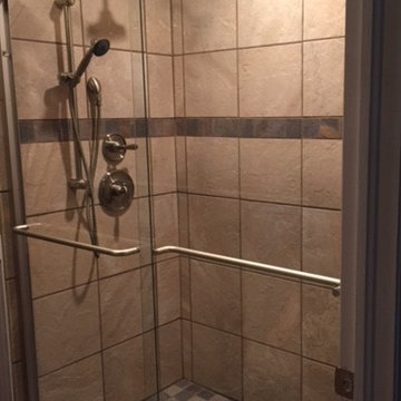 Cherry Wood Bathroom