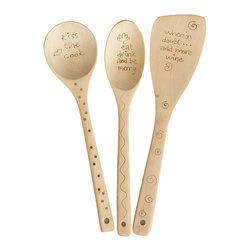 QUOTABLE WOODEN UTENSILS - Products