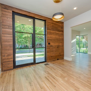 Thin Stile and Rail Iron Door