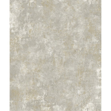 Axel Light Gray Patina Texture Wallpaper Bolt