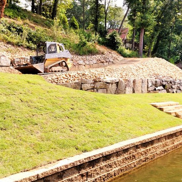 Retaining Walls and Boulder Walls