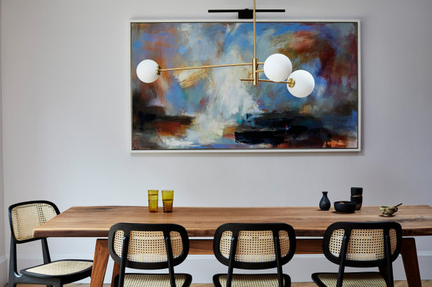Contemporary Dining Room by Yoko Kloeden Design