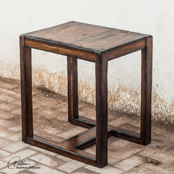 Deni Wood End Table - Side Tables And End Tables