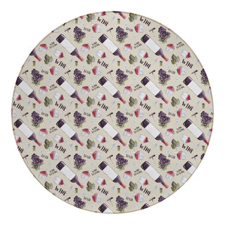 Indoor/Outdoor Cucina ACU44 Washable Rug, 8' x 8' - Farmhouse - Outdoor ...