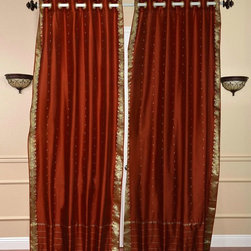 Ring Top Sari Curtains - Products