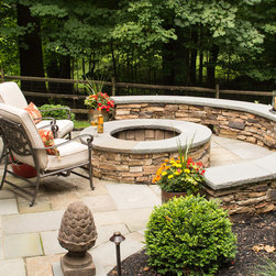 Natural Stone Fire-Pit - Fire Pits