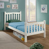 Rustic Mission Wood Twin-size Bed, Rustic White