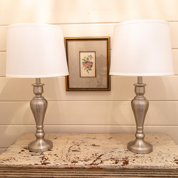 Set of 2 Marie Steel Touch Control Table Lamps
