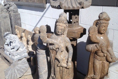 Outdoor Hand Carved Statuary