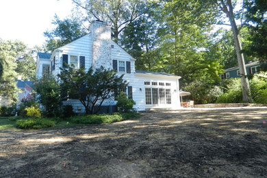 Traditional exterior home idea in New York