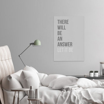 "Let It Be II" Painting Print on Wrapped Canvas