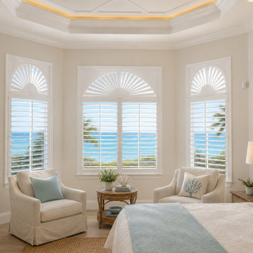 Custom Arched Shutters Installed in Stuart, Palm City, Vero Beach & FL