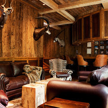 trophy room, living