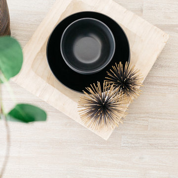 Tabletop Decor in Coastal Marina Del Rey Home