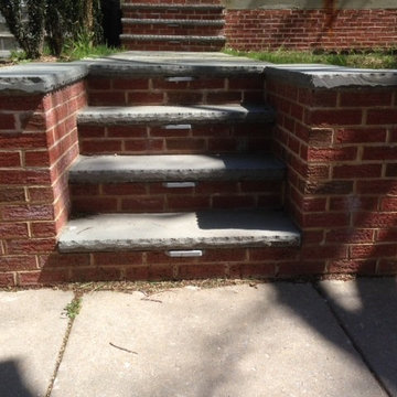 Stone and Brick Retaining Walls in Washington DC, Columbia Heights