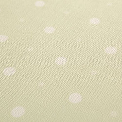 ANGEL Green Polka Dots G610703 - Wallpaper