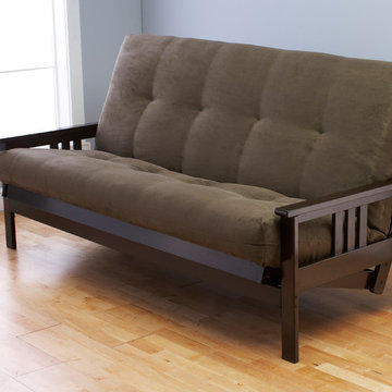 Monterey Frame with Olive Suede Mattress