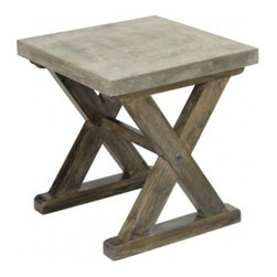 Concete Side Table - Side Tables And End Tables