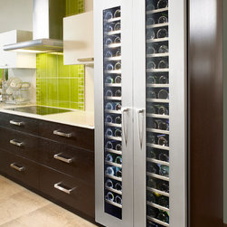 203 Bottle Stainless Steel Wine Preservation Cellar - Beer And Wine Refrigerators