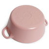 Neoflam Retro Ceramic Nonstick Stockpot With Glass Lid, Pink, 5 Qt