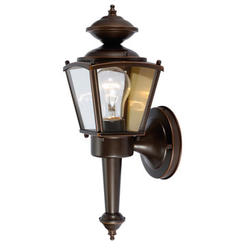 Outdoor Sconce, Pewter, Classic Bronze