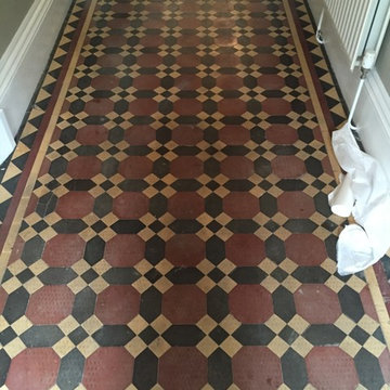 Victorian Tiled Hallway Restoration in Bridlington