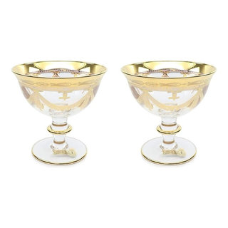 Rolf Glass Diamond 22.5oz Brandy Snifter Set of 4