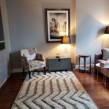 Small Den - Before and after pics
