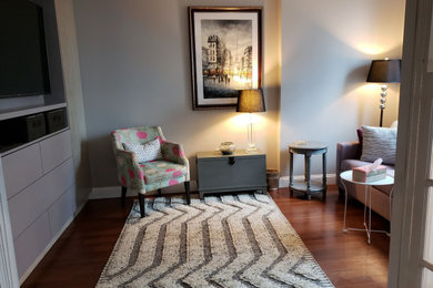 Small Den - Before and after pics