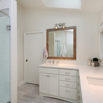 Classic White Bathroom Remodel