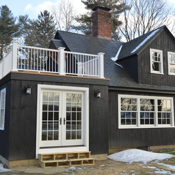 New addition with roof deck for added square footage