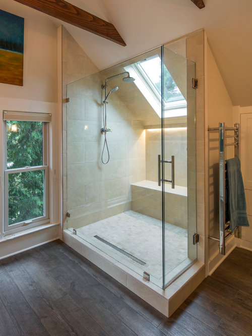 New Attic Shower Rooms for Simple Design