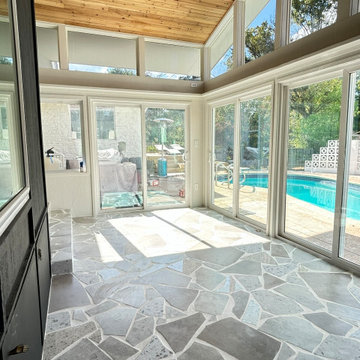 Rustic Sunroom