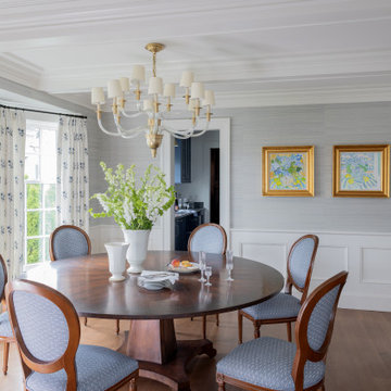 Elegant Coastal Dining Room