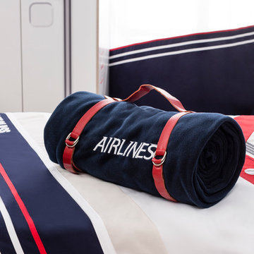 First Class Airplane Kids Bedroom