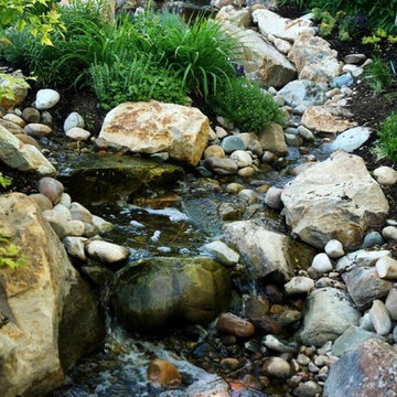 River In Backyard