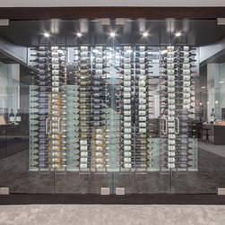 Contemporary Estate Home - Wine Racks