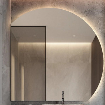 Modern Backlit LED Bathroom Mirror Collection