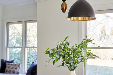 Inspiration for a transitional dining room remodel in Philadelphia