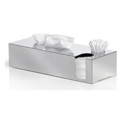 Blomus - Nexio Tissue Box and Dispenser - Polished - Tissue Box Holders