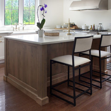 Walnut Kitchen Island