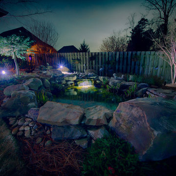 Water Feature with Lighting System