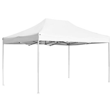 vidaXL Professional Folding Party Tent Aluminium 177.2x118.1 White, 45495
