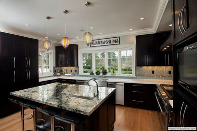 Example of a kitchen design in Other
