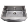 30" Zermatt Apron Mount  Kitchen Sink Fingerprint Resistant Stainless Steel